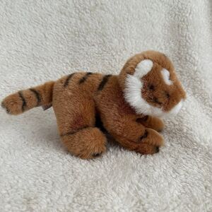 Gund WWF World Wildlife Fund Bengal Tiger 8” Plush Toy 44528 Stuffed Animal